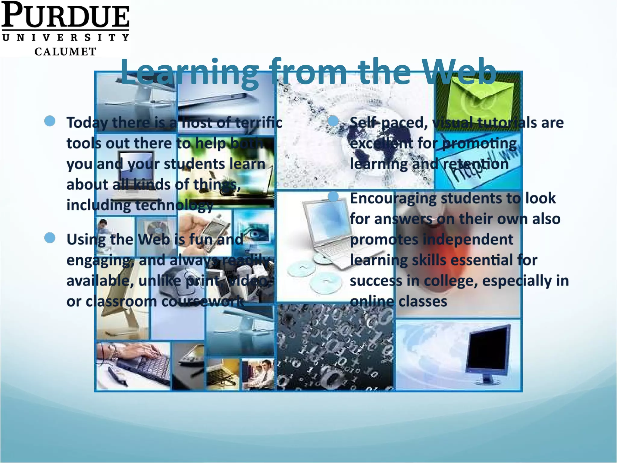 Learning from the Web 