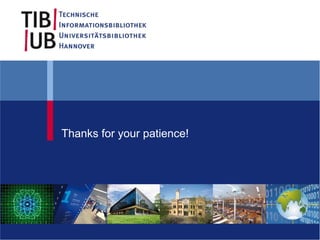 Thanks for your patience!
 