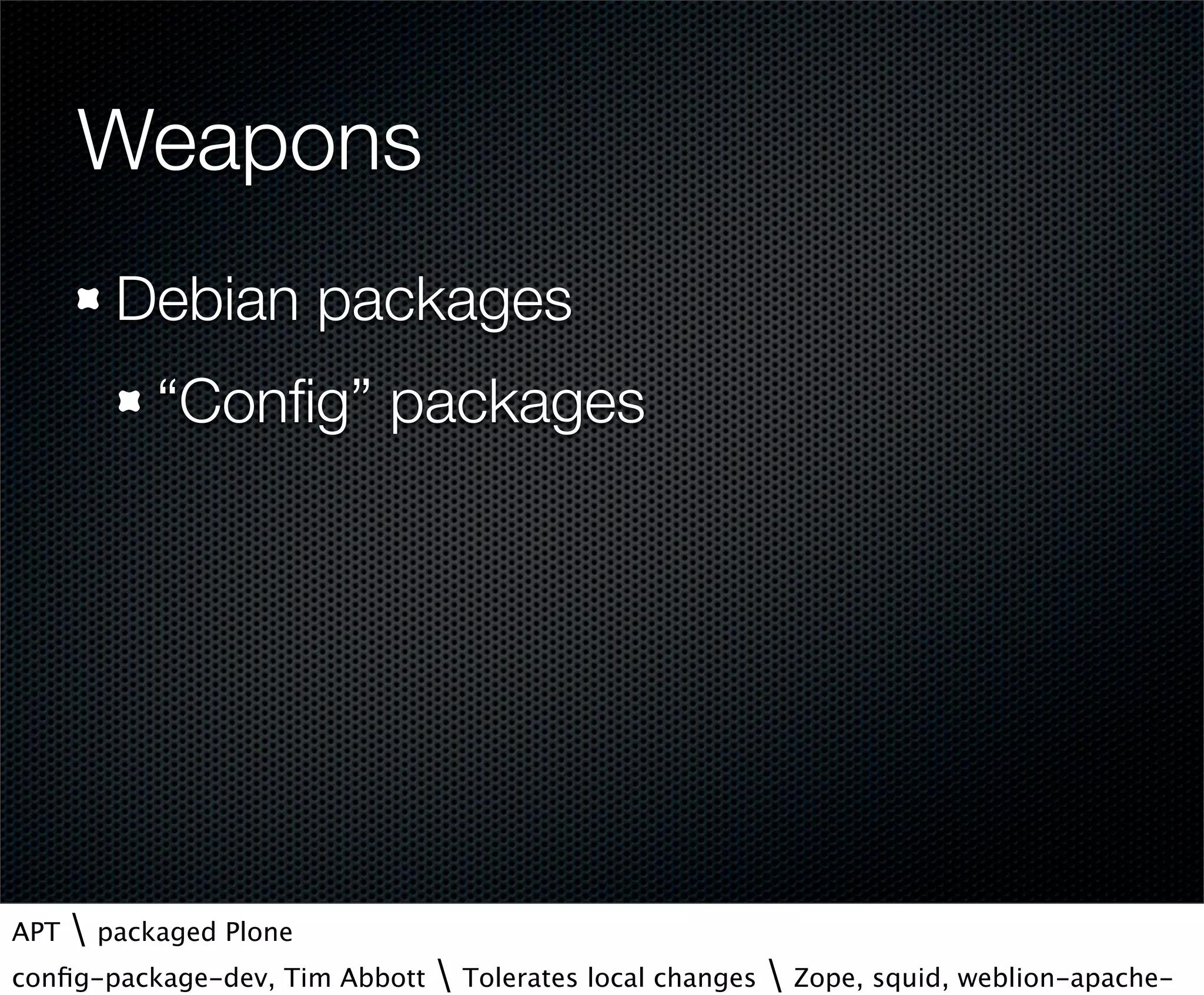 WebLion Hosting Lightning Talk