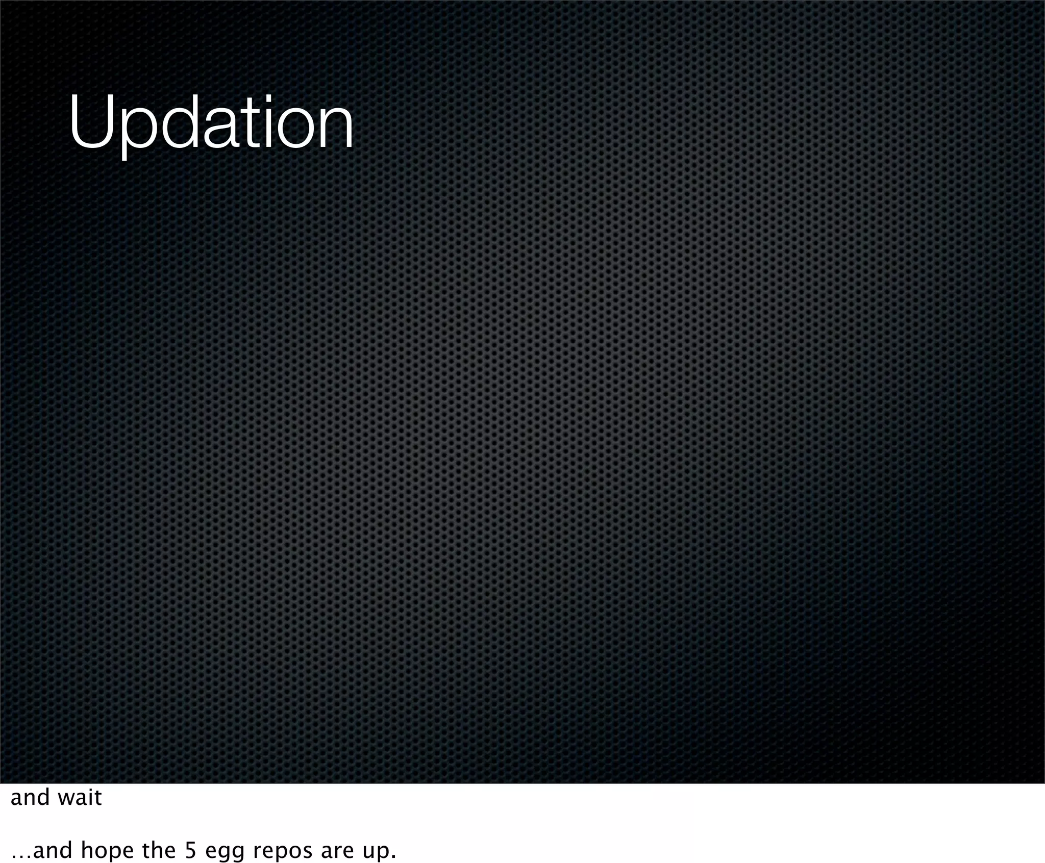 WebLion Hosting Lightning Talk