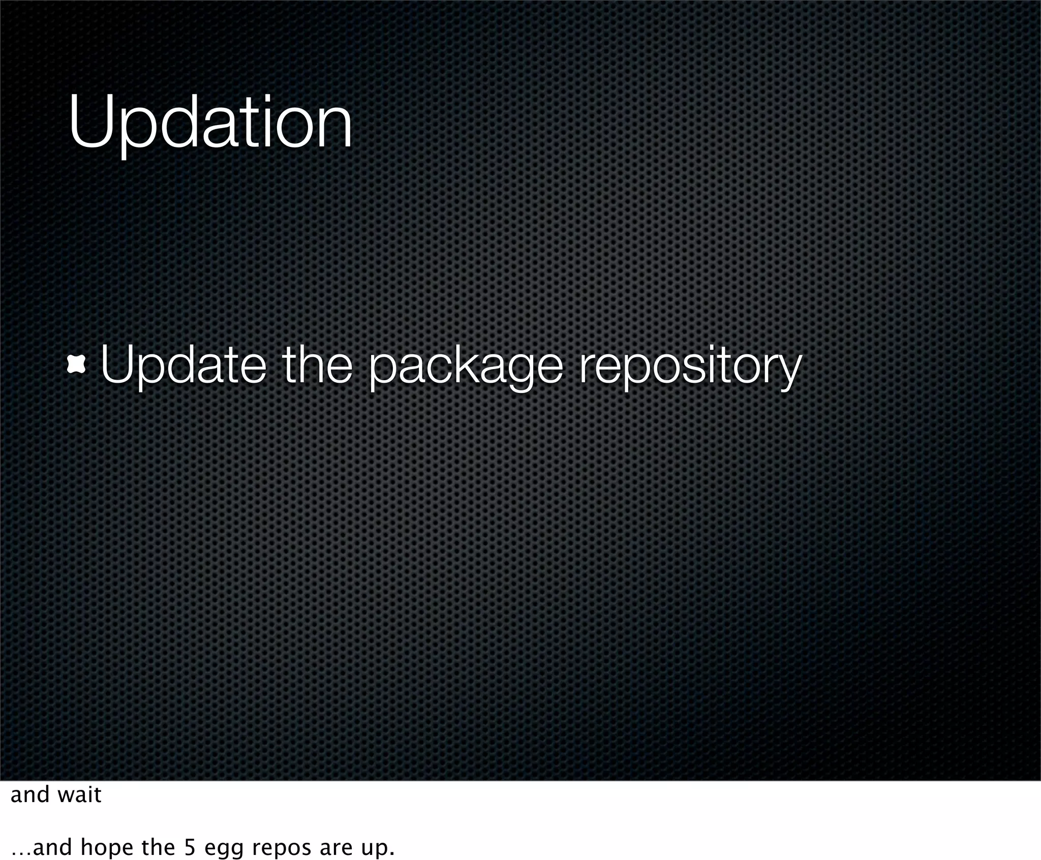 WebLion Hosting Lightning Talk