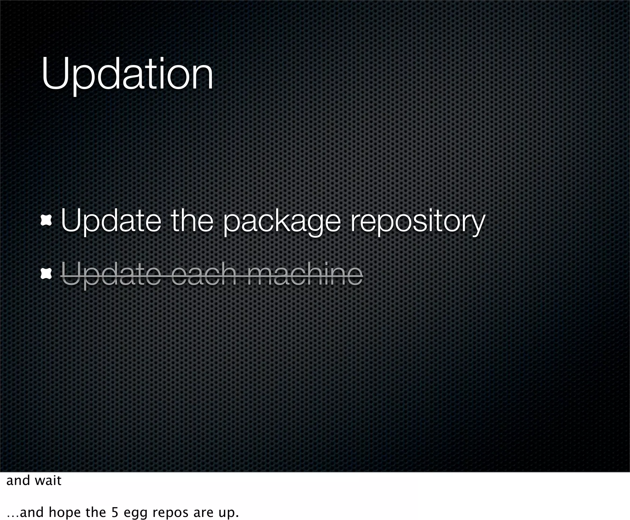 WebLion Hosting Lightning Talk