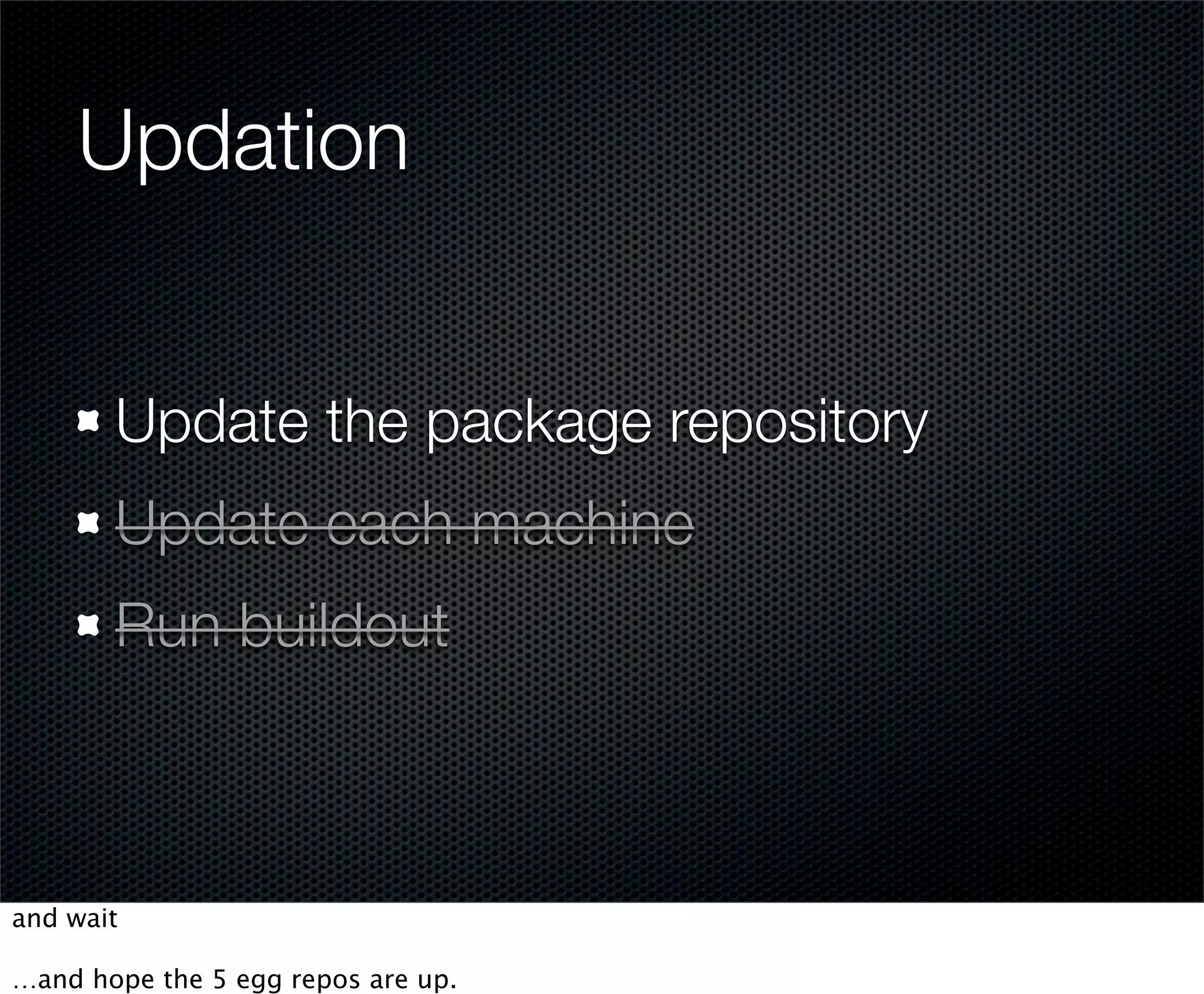 WebLion Hosting Lightning Talk