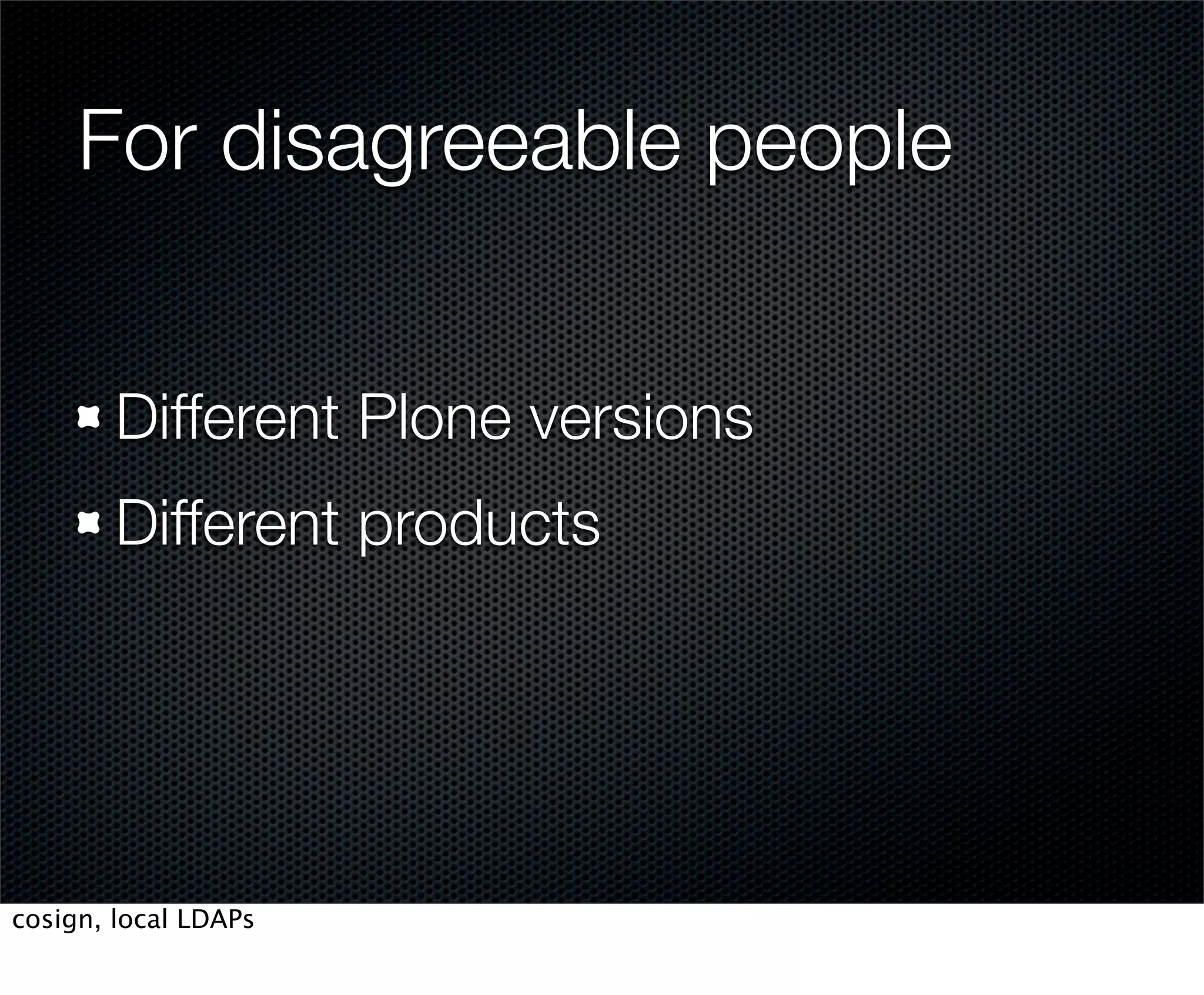 WebLion Hosting Lightning Talk