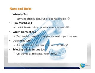 Web Load Testing for Dummies | PDF