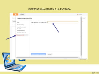 INSERTAR UNA IMAGEN A LA ENTRADA

 