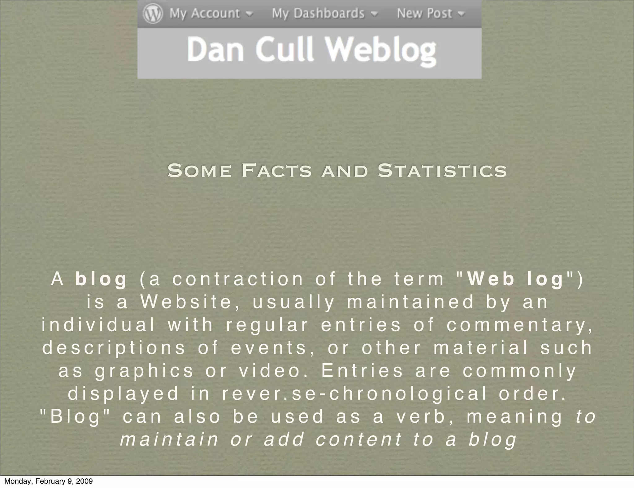 Weblog Stats.Key