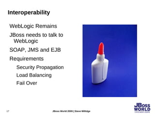 Substantial Investment in WebLogic since 6.x 