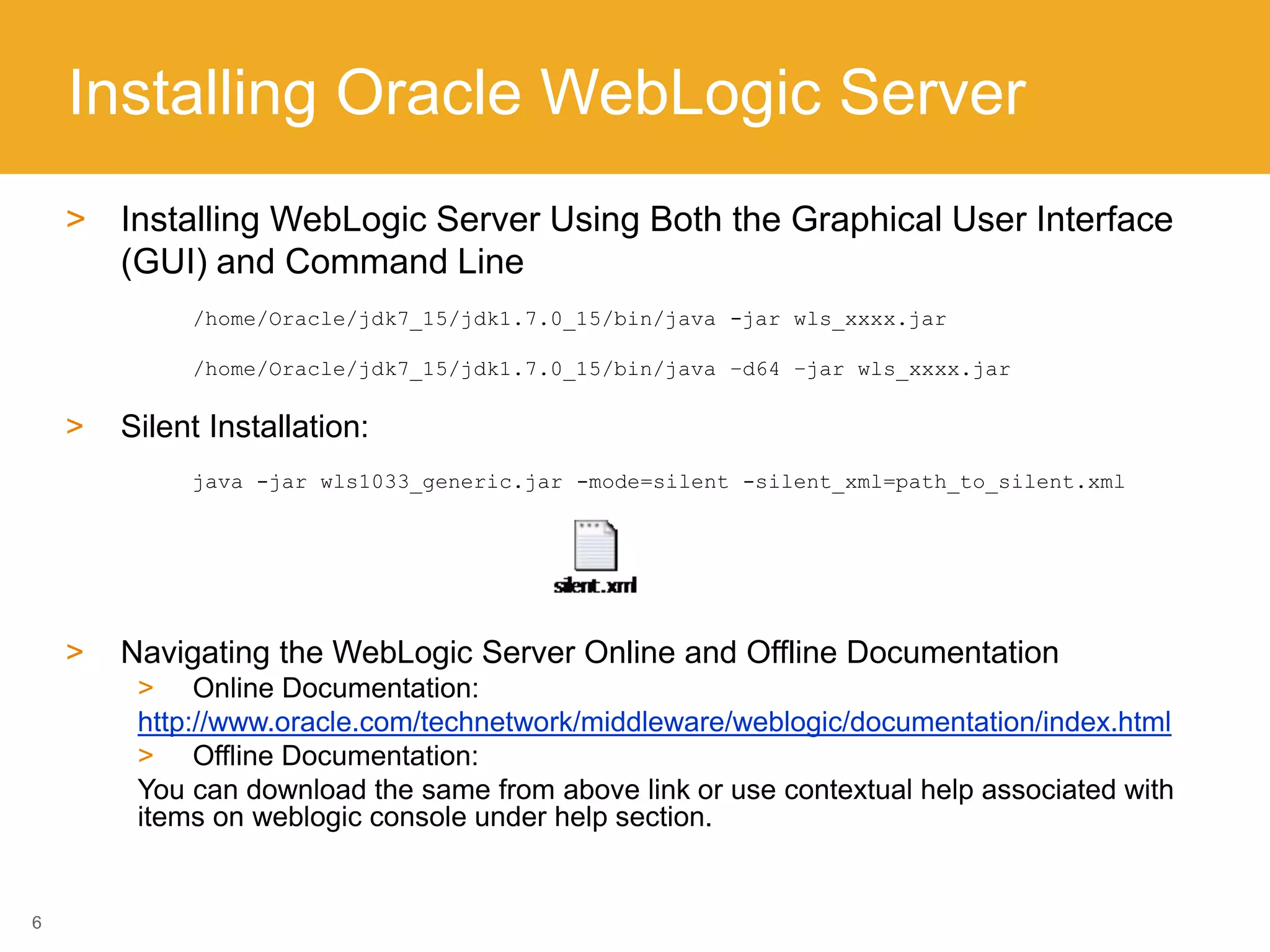 Weblogic application server | PPT