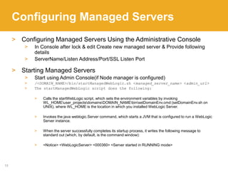 Weblogic application server | PPTX