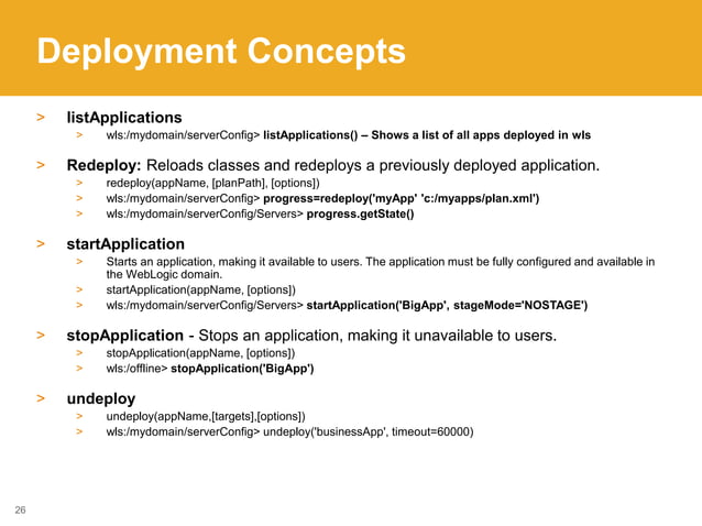 Weblogic application server | PPT