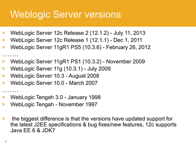 Weblogic application server | PPT
