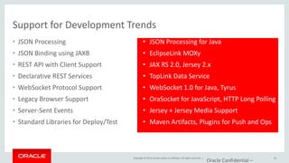 What's New in WebLogic 12.1.3 and Beyond