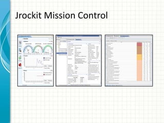 Jrockit Mission Control
 