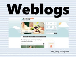 Weblogs
http://blog.tiching.com/
 