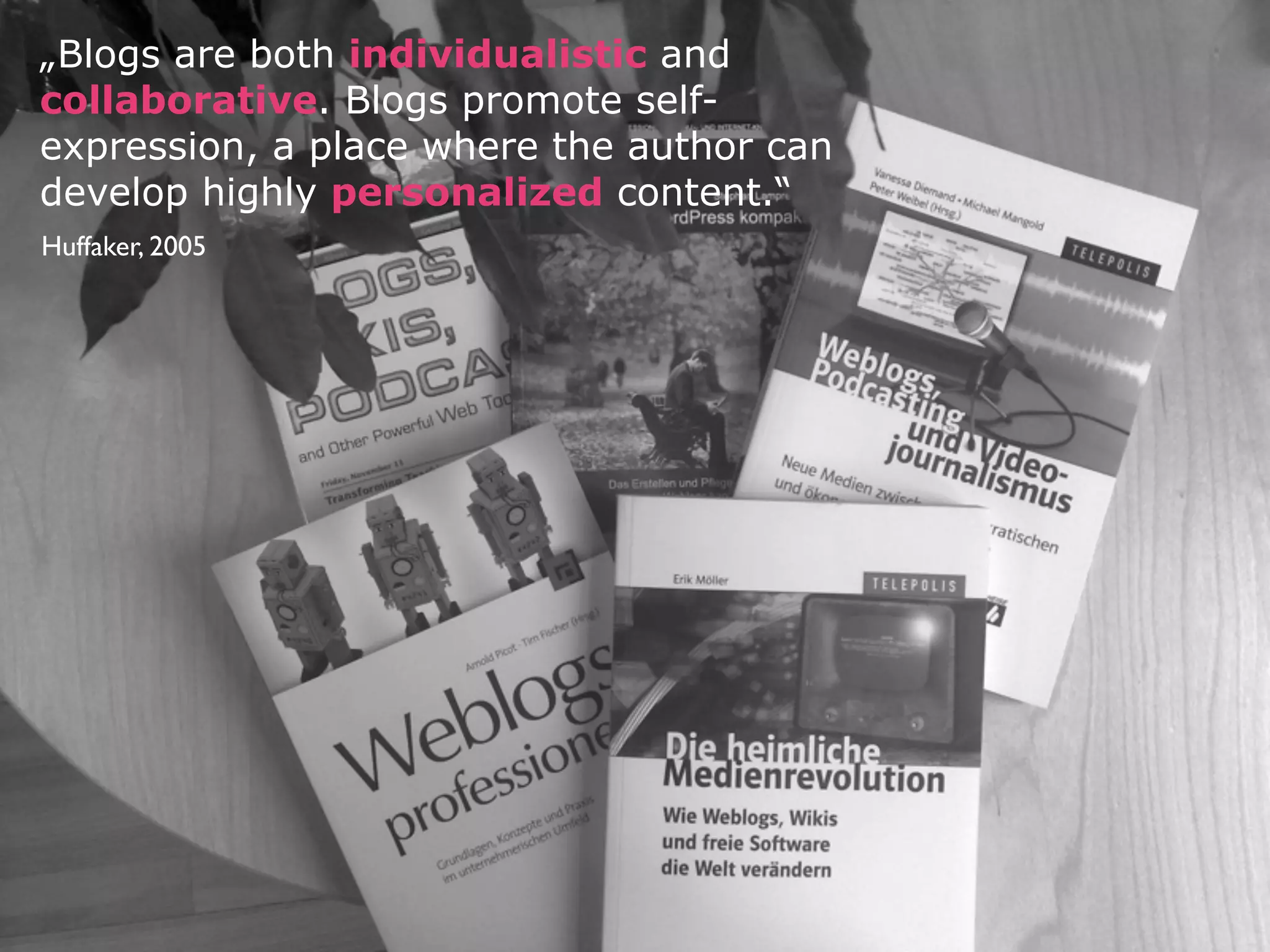 The Power of Weblogs