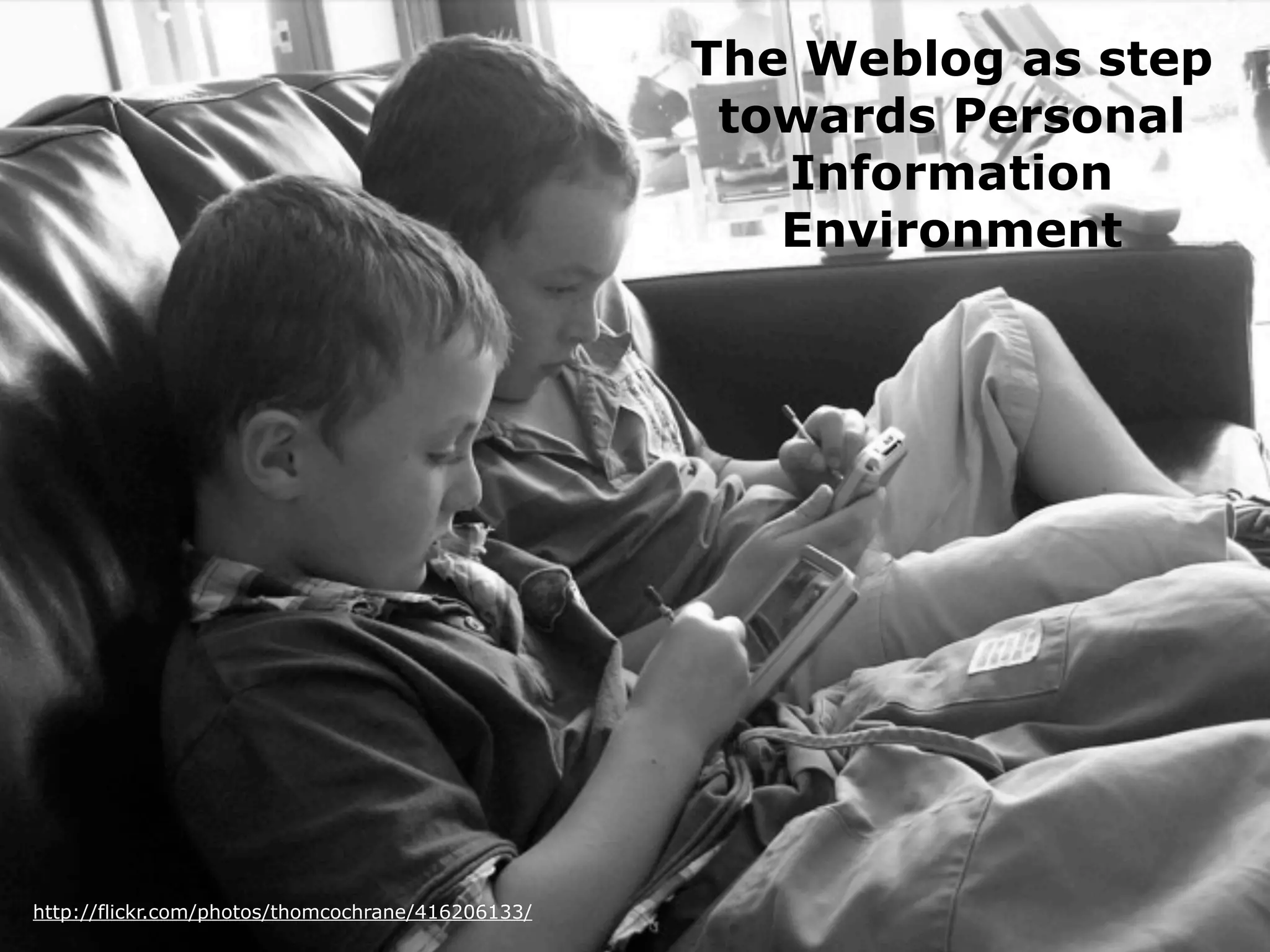 The Power of Weblogs