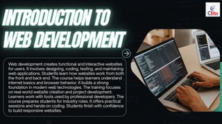 Master Web Development Course in Chandigarh | PDF