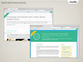 mozillaMozTW, Mozilla Taiwan Community
 