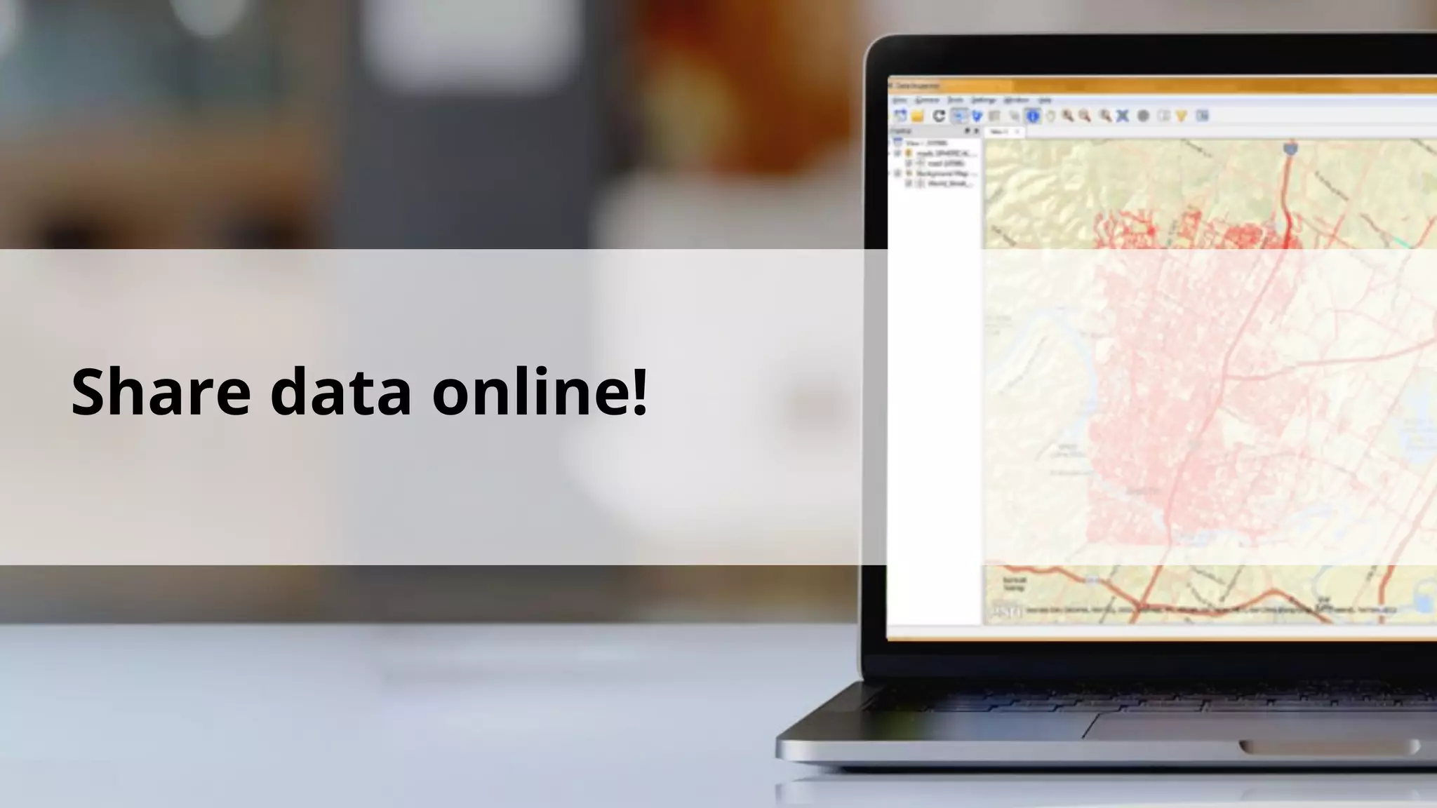 Share data online!
 