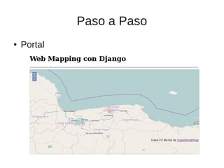 Web Mapping con Django | PDF