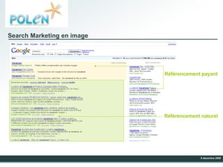 Search Marketing en image Référencement payant Référencement naturel 