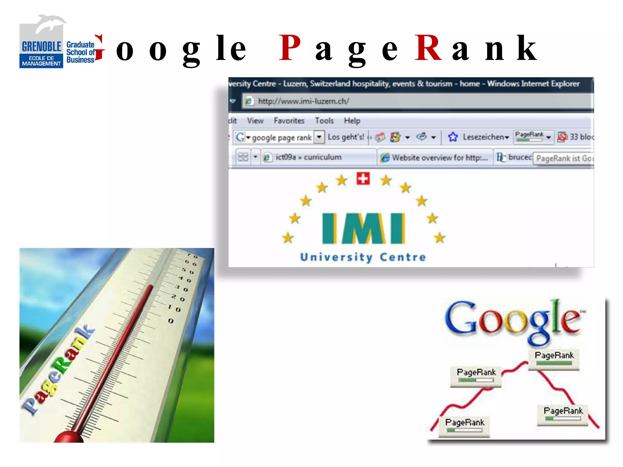 G oogle   P age R ank 