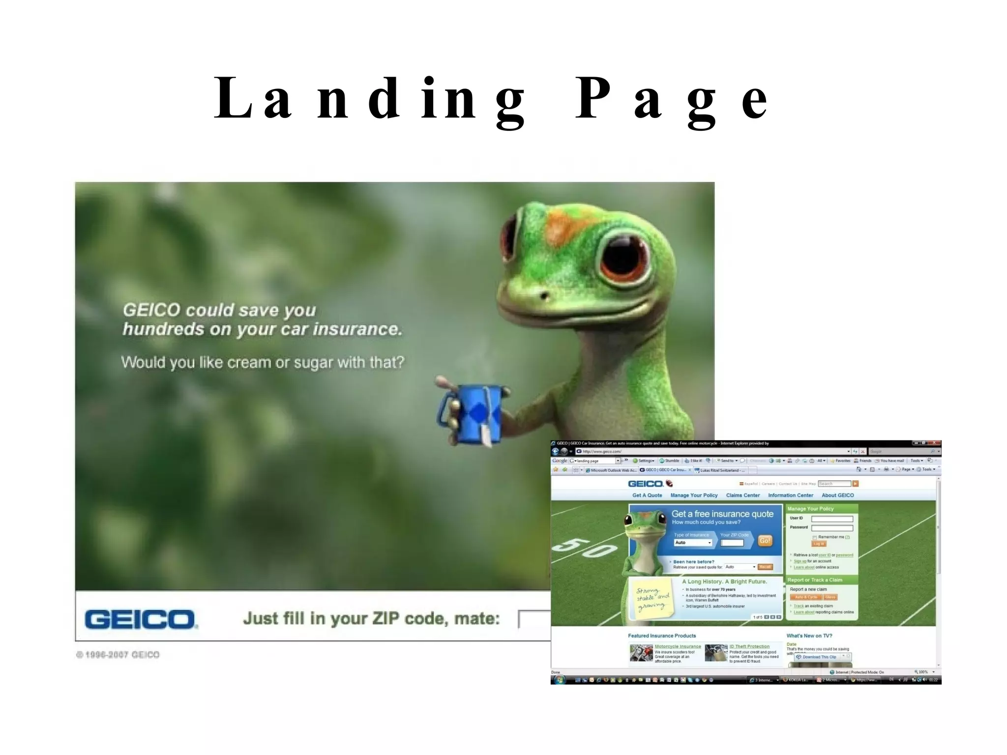 Landing Page 
