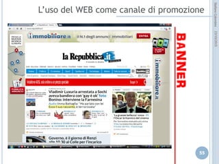 idee attive per lo sviluppo
STEFANO COLOMBINI – WEBMKTG – OTTOBRE 2015
Insieme di attività utili a migliorare il posizionamento delle pagine
web sui motori di ricerca.
E’ essenzialmente di due tipi:
 On-site: attività direttamente sul sito, ottimizzando contenuti, struttura e
codice della/e pagina/e; tiene conto (principalmente):
 L’architettura del sito (come è fatto - Site-map html)
 Il nome di dominio (URL)
 Contenuti della pagina (body)
 i meta-dati HTML (title, header)
 il nome file e gli attributi delle immagini (ALT)
 Key-Word
 Off-site: tutti quei fattori che non riguardano elementi presenti nel sito
stesso, ma il "comportamento" degli altri siti nei suoi confronti. Ovvero, la
quantità, la qualità e la varietà di link e citazioni su di sé presenti su altri
siti (ranking).
 