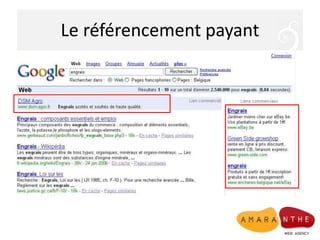 Le référencement payant
 