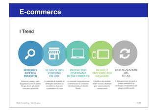 I Trend
Web Marketing - Nino Lopez
E-commerce
9 / 127
 