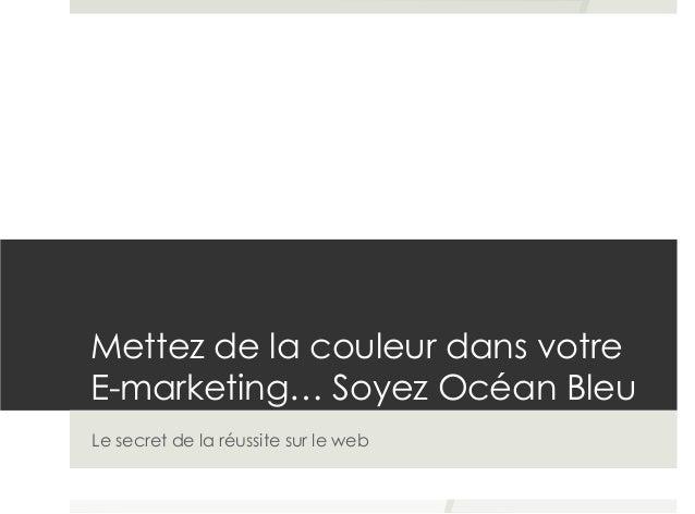 Webmarketing intégrer internet à sa stratégie d'entreprise global slideshare - 웹