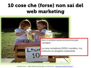 Web, Cibo e Vendite Online