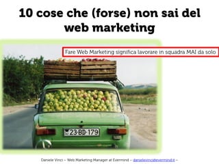 Web, Cibo e Vendite Online