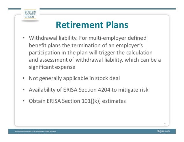 Stock options erisa