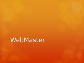 WebMaster
 
