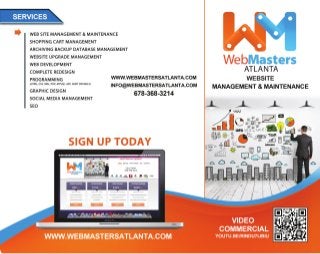 WebSite Updates, Management & Maintenance Services Atlanta, GA