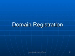 Domain Registration 