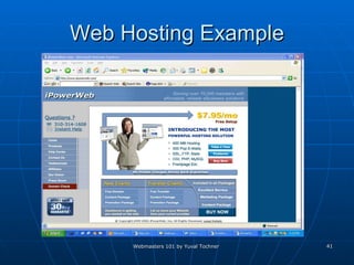 Web Hosting Example 