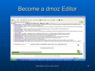 Become a dmoz Editor 