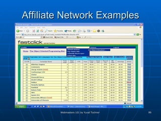 Affiliate Network Examples 