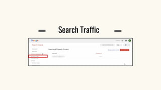 Search Traffic
 