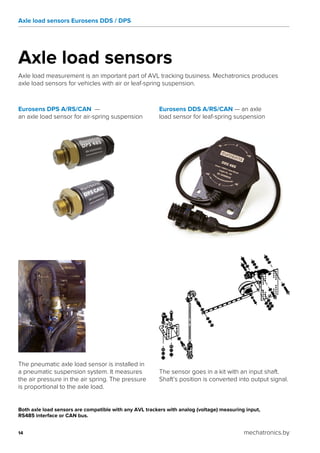 Mechatronics products catalog - 2020 | PDF