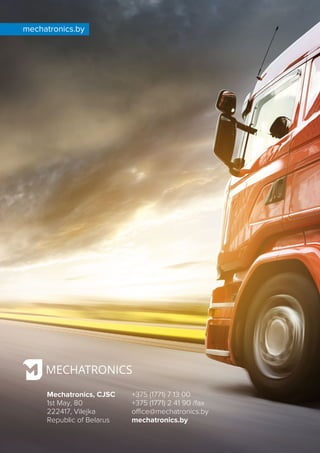 Mechatronics products catalog - 2020 | PDF