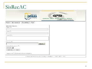 SisRecAC 