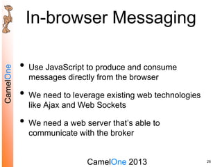 Messaging for Web and Mobile with Apache ActiveMQ