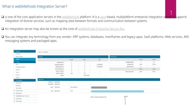 webMethods Integration Server Introduction | PPTX