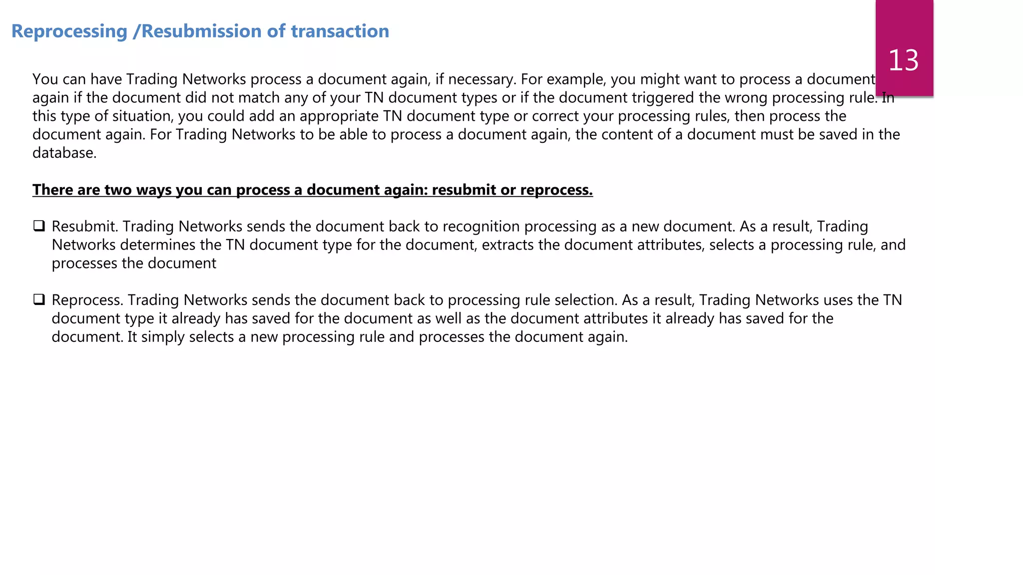 SoftwareAG webMethods Trading Networks | PPT