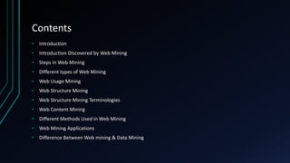 Web mining | PPTX