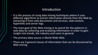 Web mining | PPTX